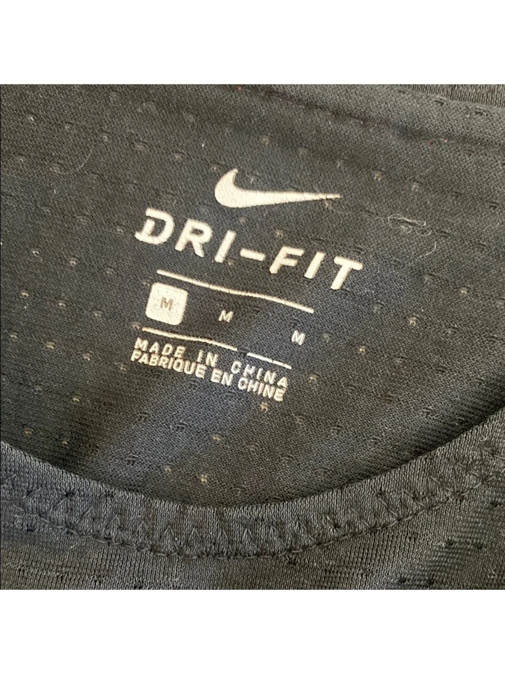 Nike Men's Black Dri-FIT Short Sleeve Performance Shirt with Neon Accents